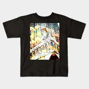 Kandinsky meets Barcelona, motif 11 Kids T-Shirt